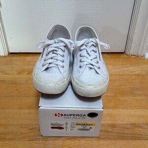 Superga 2750 Cotu Classic White Sneakers